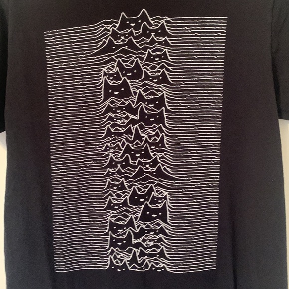 Furr Division Cat Black T-Shirt - Picture 3 of 4